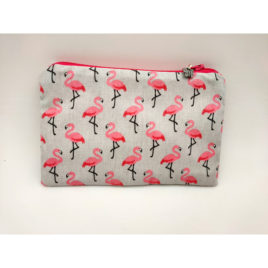 Pochette flaments roses