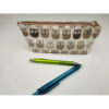 Trousse hibou chouette taupe