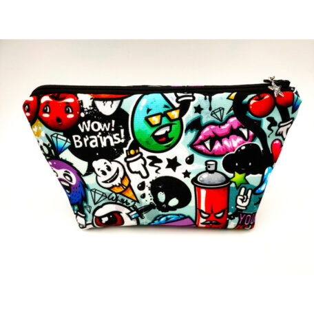 Pochette motif graffiti