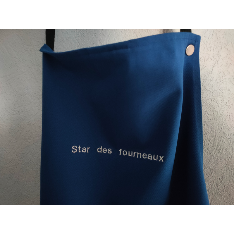 Tablier bleu roi Star des fourneaux