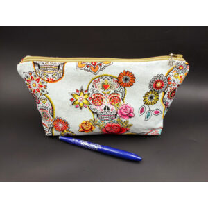 Pochette cranes mexicains fleuris